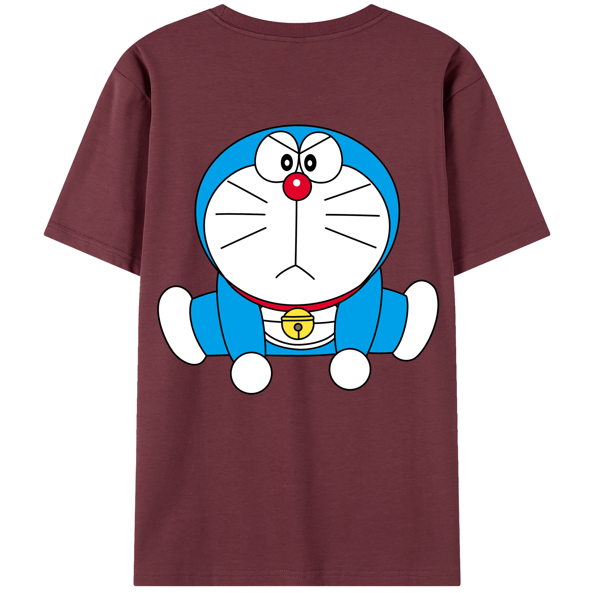 （画像用） ドラえもん Doraemon 綿100％半袖Tシャツ（背面プリント）